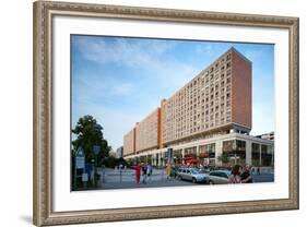 Urban City Scene in Berlin, Germany-Felipe Rodriguez-Framed Photographic Print