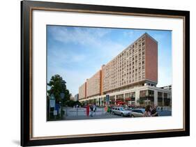 Urban City Scene in Berlin, Germany-Felipe Rodriguez-Framed Photographic Print