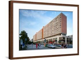 Urban City Scene in Berlin, Germany-Felipe Rodriguez-Framed Photographic Print