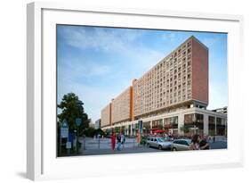 Urban City Scene in Berlin, Germany-Felipe Rodriguez-Framed Photographic Print