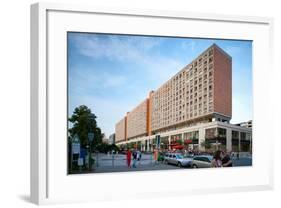 Urban City Scene in Berlin, Germany-Felipe Rodriguez-Framed Photographic Print