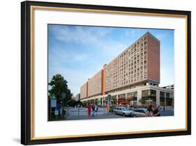 Urban City Scene in Berlin, Germany-Felipe Rodriguez-Framed Photographic Print