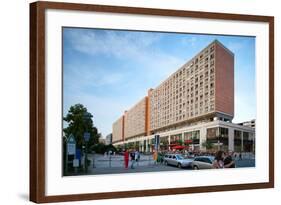 Urban City Scene in Berlin, Germany-Felipe Rodriguez-Framed Photographic Print