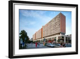 Urban City Scene in Berlin, Germany-Felipe Rodriguez-Framed Photographic Print
