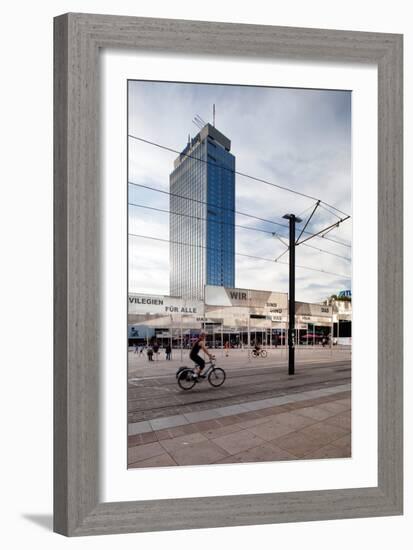 Urban City Scene in Berlin, Germany-Felipe Rodriguez-Framed Photographic Print