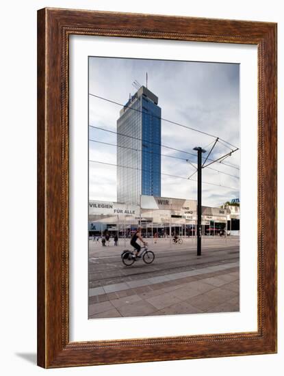 Urban City Scene in Berlin, Germany-Felipe Rodriguez-Framed Photographic Print