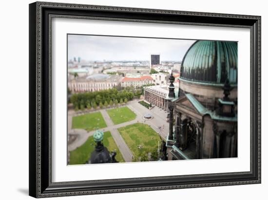 Urban City Scene in Berlin, Germany-Felipe Rodriguez-Framed Photographic Print