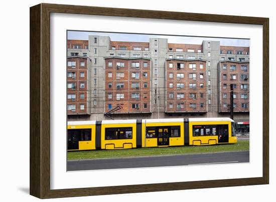 Urban City Scene in Berlin, Germany-Felipe Rodriguez-Framed Photographic Print