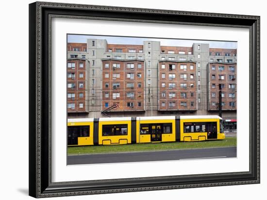 Urban City Scene in Berlin, Germany-Felipe Rodriguez-Framed Photographic Print