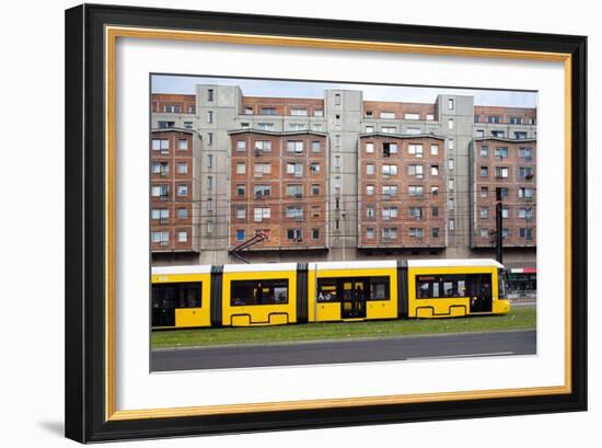 Urban City Scene in Berlin, Germany-Felipe Rodriguez-Framed Photographic Print