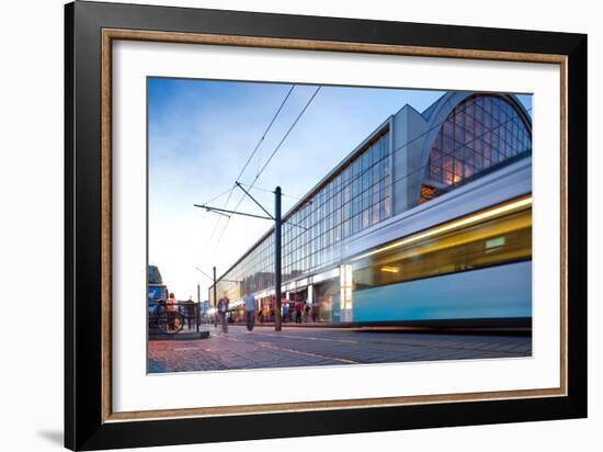 Urban City Scene in Berlin, Germany-Felipe Rodriguez-Framed Photographic Print