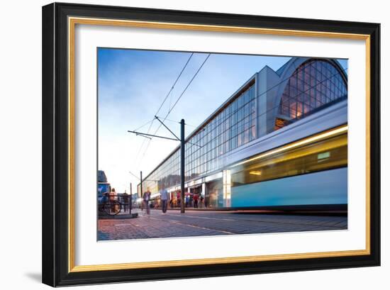 Urban City Scene in Berlin, Germany-Felipe Rodriguez-Framed Photographic Print