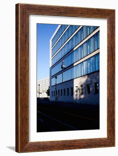 Urban City Scene in Berlin, Germany-Felipe Rodriguez-Framed Photographic Print