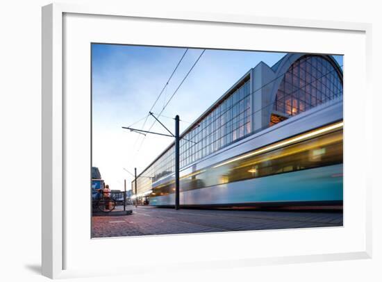 Urban City Scene in Berlin, Germany-Felipe Rodriguez-Framed Photographic Print