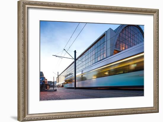 Urban City Scene in Berlin, Germany-Felipe Rodriguez-Framed Photographic Print