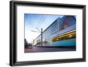Urban City Scene in Berlin, Germany-Felipe Rodriguez-Framed Photographic Print