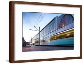 Urban City Scene in Berlin, Germany-Felipe Rodriguez-Framed Photographic Print
