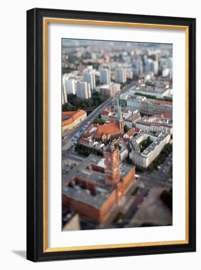 Urban City Scene in Berlin, Germany-Felipe Rodriguez-Framed Photographic Print