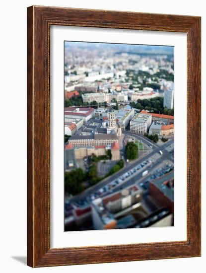 Urban City Scene in Berlin, Germany-Felipe Rodriguez-Framed Photographic Print