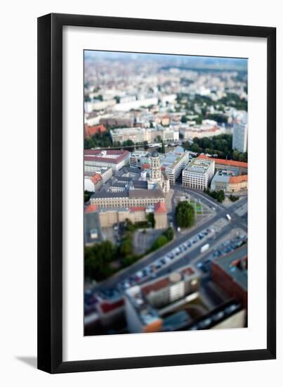 Urban City Scene in Berlin, Germany-Felipe Rodriguez-Framed Photographic Print