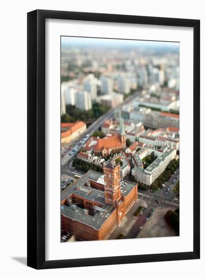 Urban City Scene in Berlin, Germany-Felipe Rodriguez-Framed Photographic Print