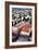 Urban City Scene in Berlin, Germany-Felipe Rodriguez-Framed Photographic Print