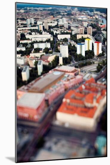Urban City Scene in Berlin, Germany-Felipe Rodriguez-Mounted Photographic Print