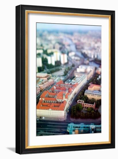 Urban City Scene in Berlin, Germany-Felipe Rodriguez-Framed Photographic Print