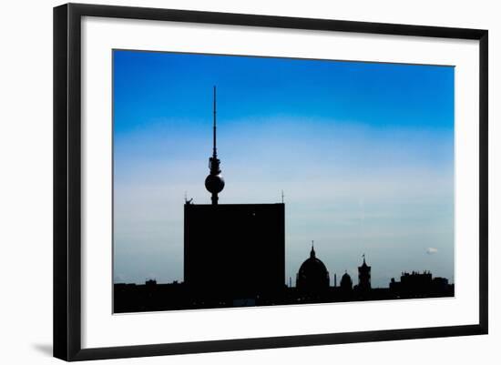 Urban City Scene in Berlin, Germany-Felipe Rodriguez-Framed Photographic Print