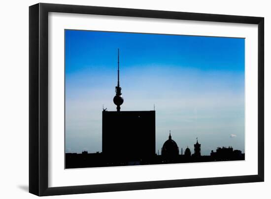 Urban City Scene in Berlin, Germany-Felipe Rodriguez-Framed Photographic Print