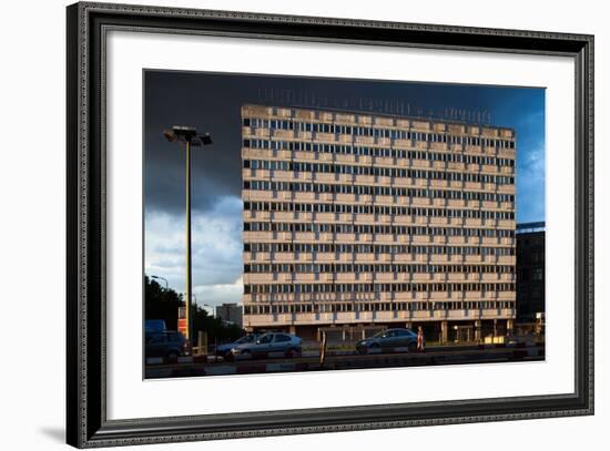 Urban City Scene in Berlin, Germany-Felipe Rodriguez-Framed Photographic Print