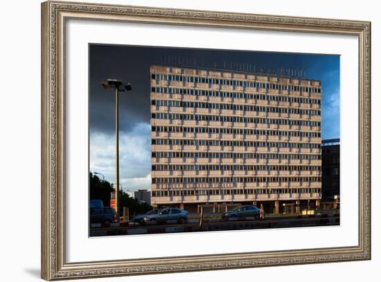 Urban City Scene in Berlin, Germany-Felipe Rodriguez-Framed Photographic Print