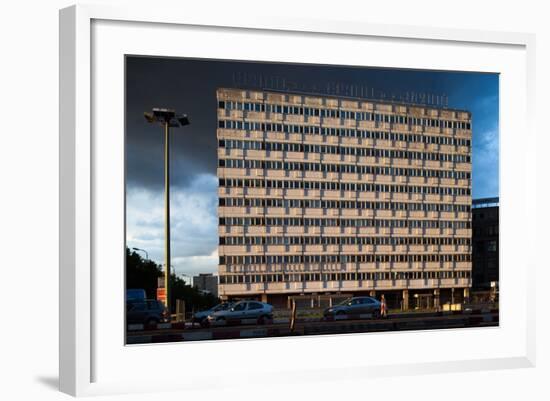 Urban City Scene in Berlin, Germany-Felipe Rodriguez-Framed Photographic Print