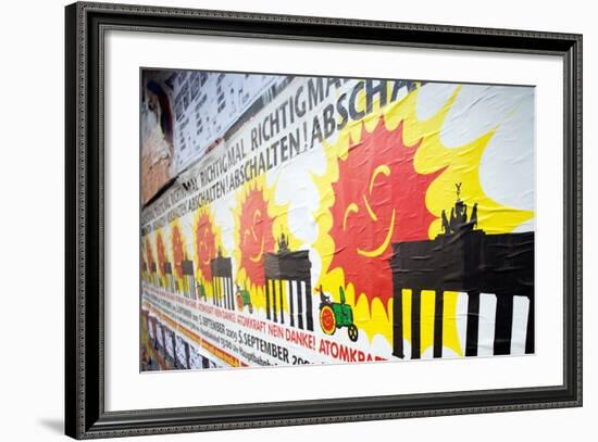 Urban City Scene in Berlin, Germany-Felipe Rodriguez-Framed Photographic Print