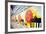 Urban City Scene in Berlin, Germany-Felipe Rodriguez-Framed Photographic Print