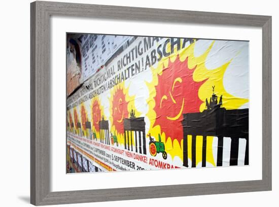 Urban City Scene in Berlin, Germany-Felipe Rodriguez-Framed Photographic Print