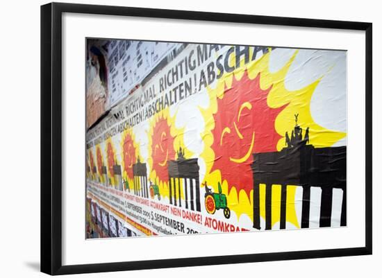 Urban City Scene in Berlin, Germany-Felipe Rodriguez-Framed Photographic Print