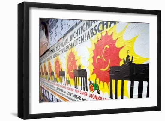 Urban City Scene in Berlin, Germany-Felipe Rodriguez-Framed Photographic Print