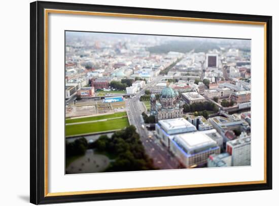 Urban City Scene in Berlin, Germany-Felipe Rodriguez-Framed Photographic Print