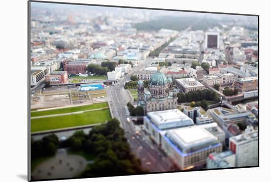 Urban City Scene in Berlin, Germany-Felipe Rodriguez-Mounted Photographic Print