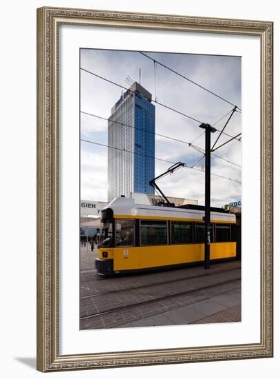 Urban City Scene in Berlin, Germany-Felipe Rodriguez-Framed Photographic Print
