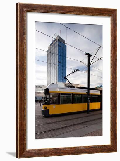 Urban City Scene in Berlin, Germany-Felipe Rodriguez-Framed Photographic Print