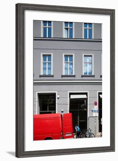 Urban City Scene in Berlin, Germany-Felipe Rodriguez-Framed Photographic Print