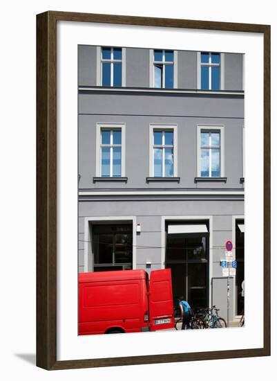 Urban City Scene in Berlin, Germany-Felipe Rodriguez-Framed Photographic Print