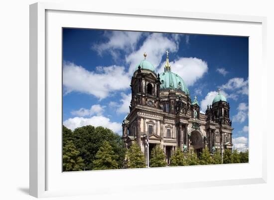 Urban City Scene in Berlin, Germany-Felipe Rodriguez-Framed Photographic Print