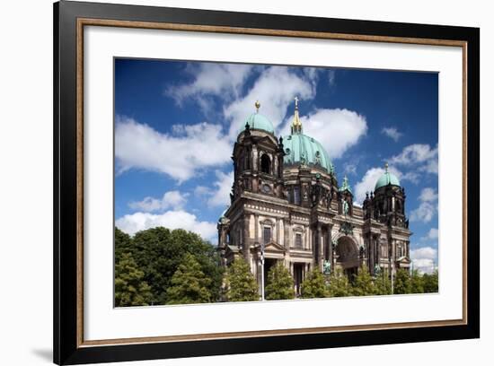 Urban City Scene in Berlin, Germany-Felipe Rodriguez-Framed Photographic Print