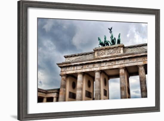 Urban City Scene in Berlin, Germany-Felipe Rodriguez-Framed Photographic Print