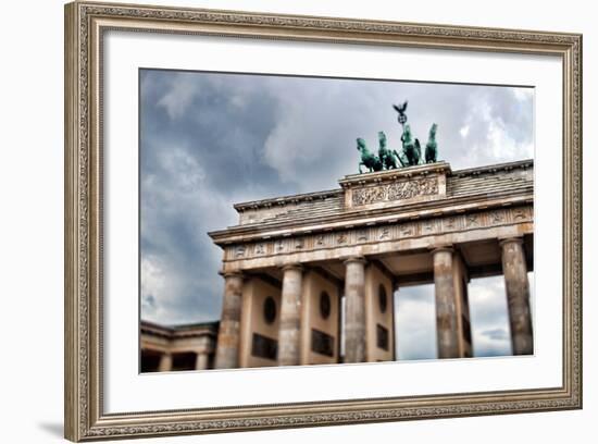 Urban City Scene in Berlin, Germany-Felipe Rodriguez-Framed Photographic Print