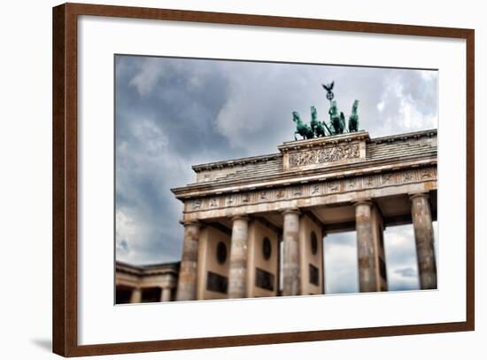 Urban City Scene in Berlin, Germany-Felipe Rodriguez-Framed Photographic Print