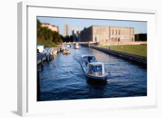 Urban City Scene in Berlin, Germany-Felipe Rodriguez-Framed Photographic Print